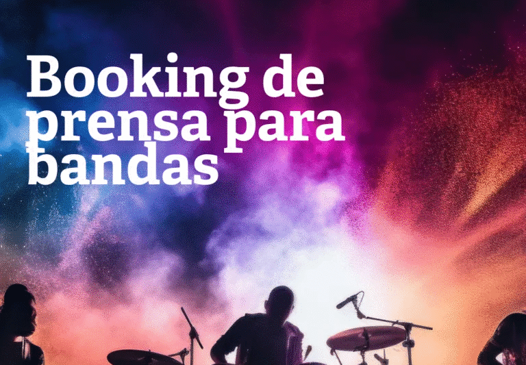 Booking de prensa para bandas